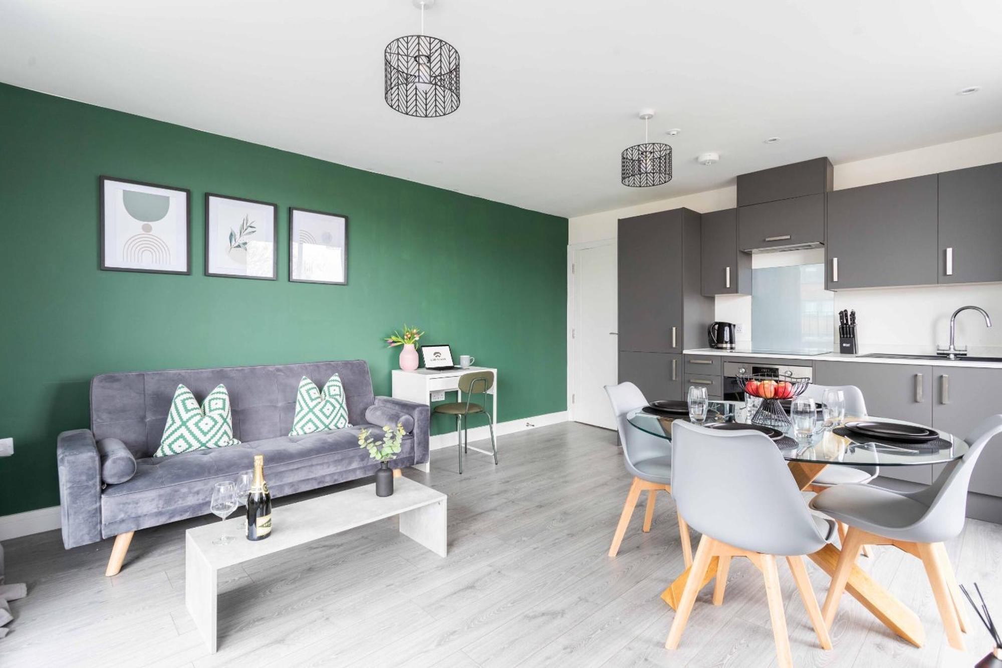 Apartmán Weekly Monthly Discount Free Parking Sleeps 3 Hemel Hempstead Exteriér fotografie